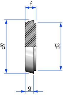 Obrurateur conique DIN11851
