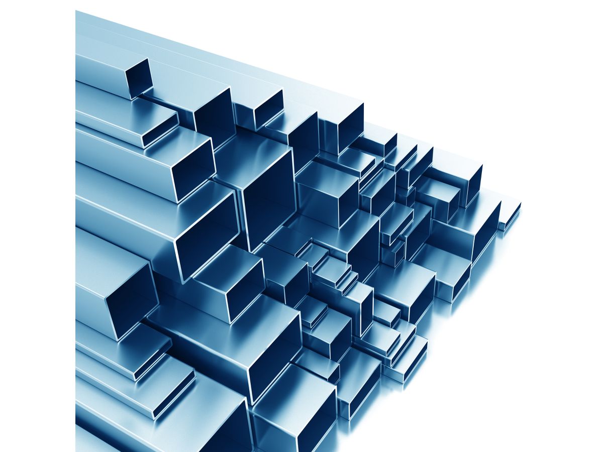 Aluminium - Rechteckrohre EN-AW 6060, - 20.00 x 15.00 x 2.00 mm