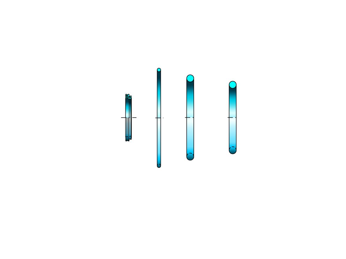 Kit de joints pour vanne à deux voies