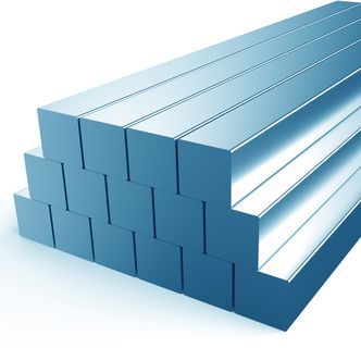 Barres carrées EN-AW 6060