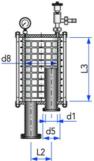 Lanterne de désaération