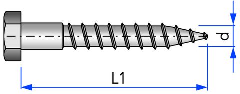 Holzschraube