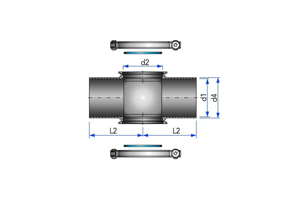 Module Inline avec joint EPDM