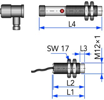Sensor induktiv