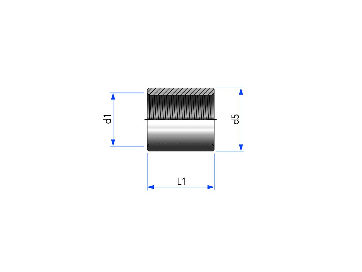 Manchon pour tubes DIN EN 10241