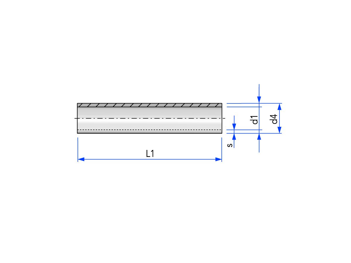 Tuyau flex. transp. d'haute présion en PVC