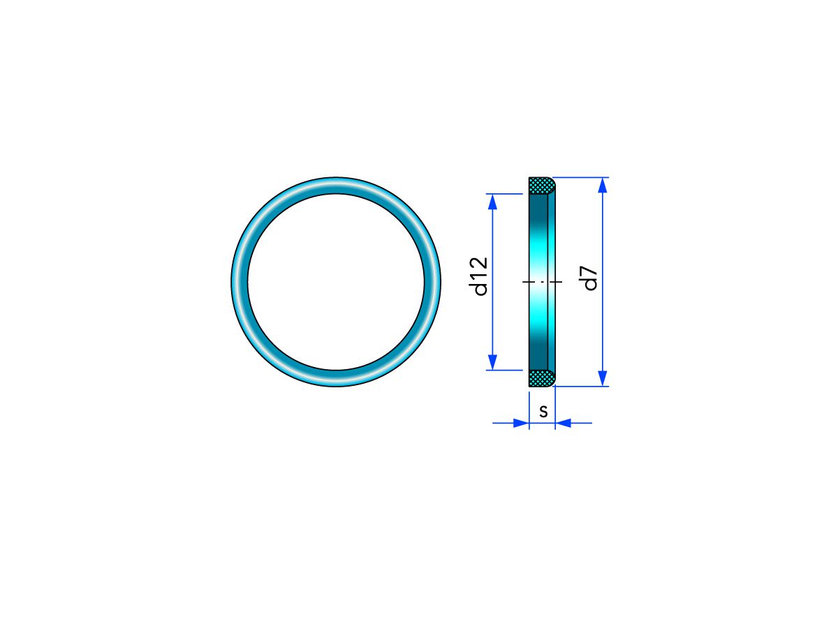 Joint G, version haute Viton / FKM