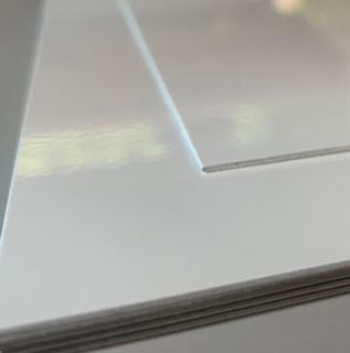 Pulverbandbeschichtet RAL 7016 einseitig mit Schutzfolie